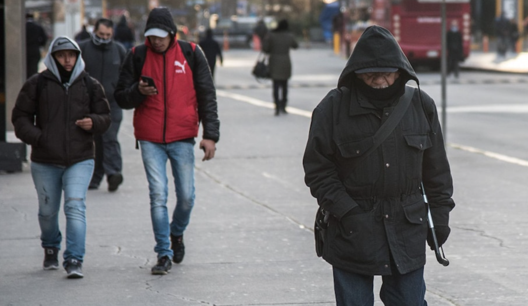 Primera tormenta invernal llega a México